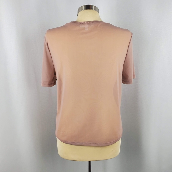 💥Just In💥Active USA Fine Mesh Tee...Sz M Juniors - Picture 3 of 5